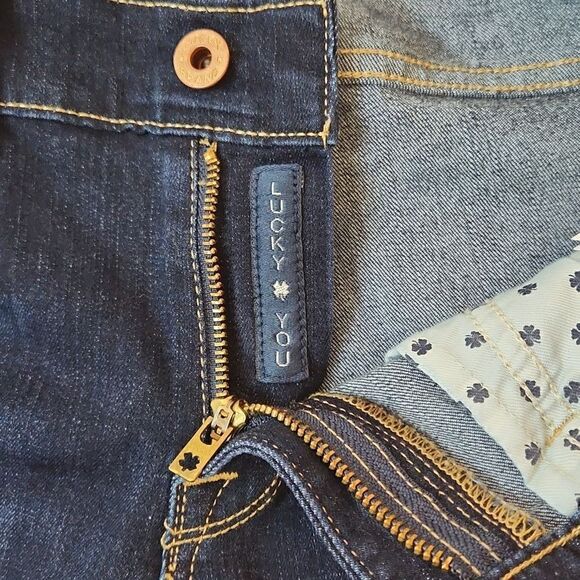 Lucky Brand Sofia Skinny Denim Jeans Women's Sz 2/26A LUCKY YOU EUC NICE! - Picture 6 of 14